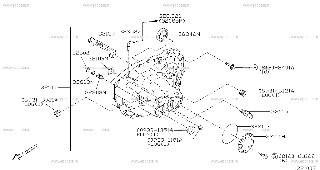Gearbox Bearing & Seal Rebuild Kit Convient Pour 1.5 inj Nissan Almera N16 Vin