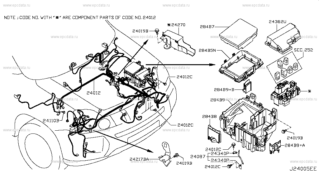 Nissan X Trail T31 Fuse Box | Diagram Source
